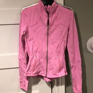 Lululemon athletic jacket hot light pink